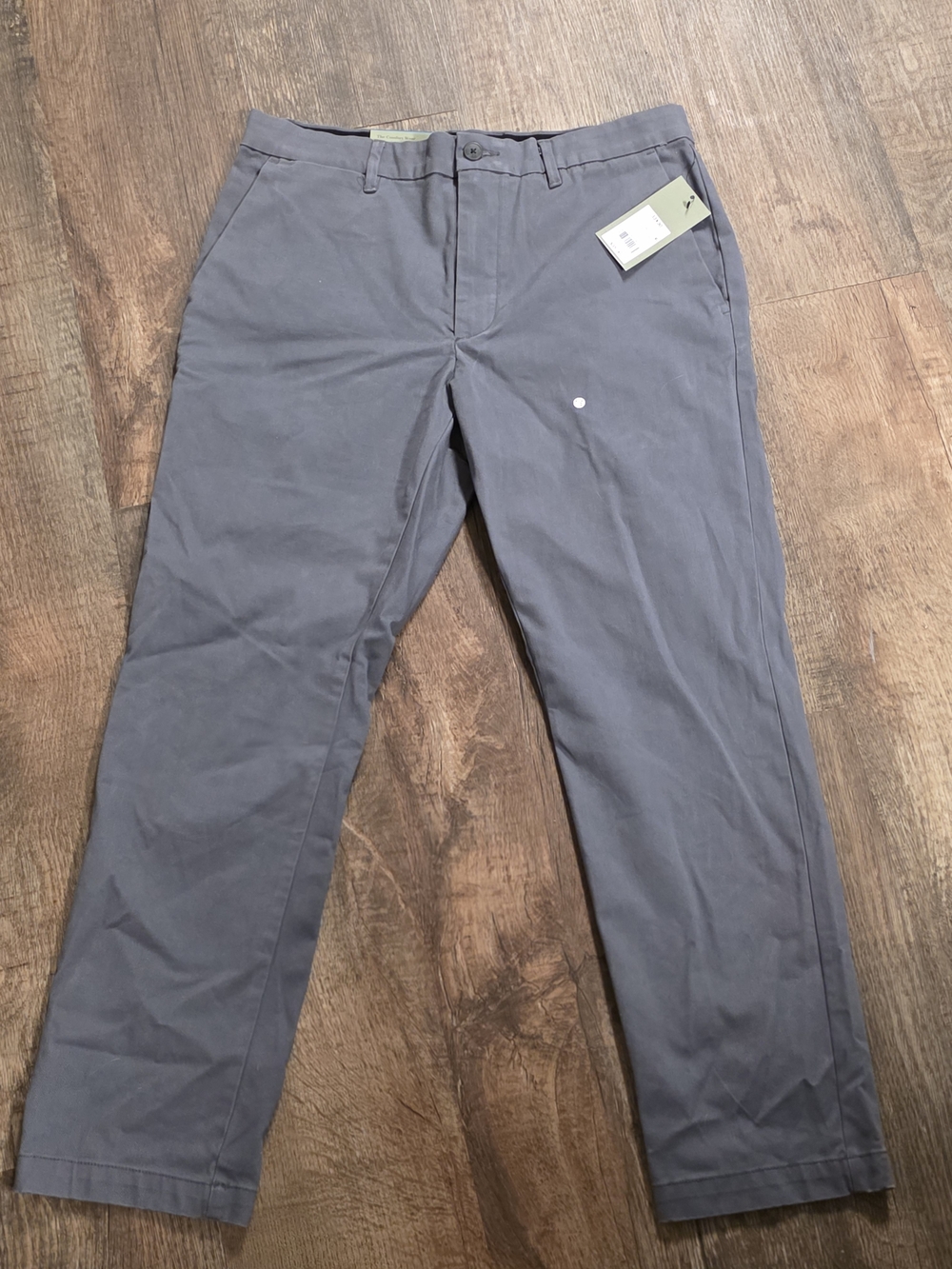 NWT Goodfellow & Co Comfort Wear Slim Fit Chinos Gray 33x30